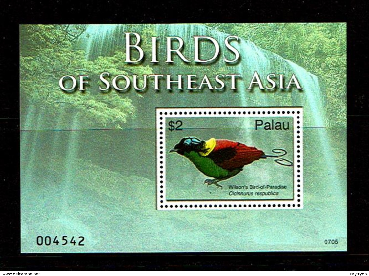 Palau 2007 Sc # Bf 921 MNH **   Birds - Oiseaux - Palau