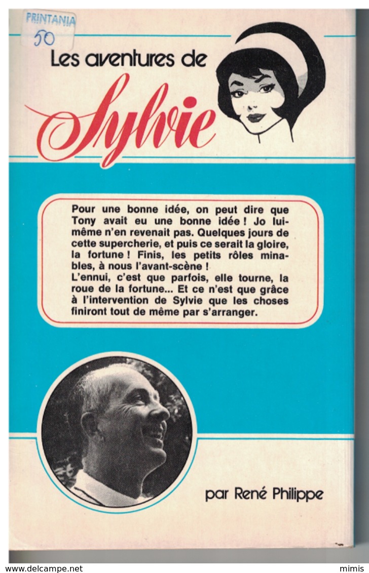 POCKET MARABOUT MADEMOISELLE    SYLVIE    CINQ COLONNES A LA UNE   René Philippe      N° 329 - Marabout Junior