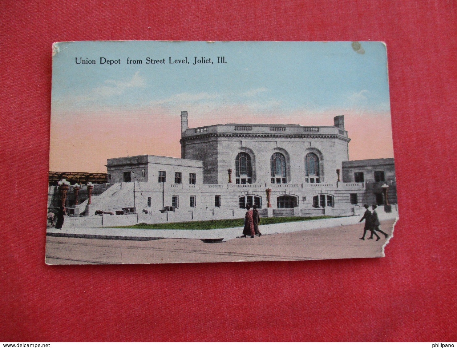 Union Depot Street Level  Corner Chip - Illinois > Joliet   Ref 2817 - Joliet