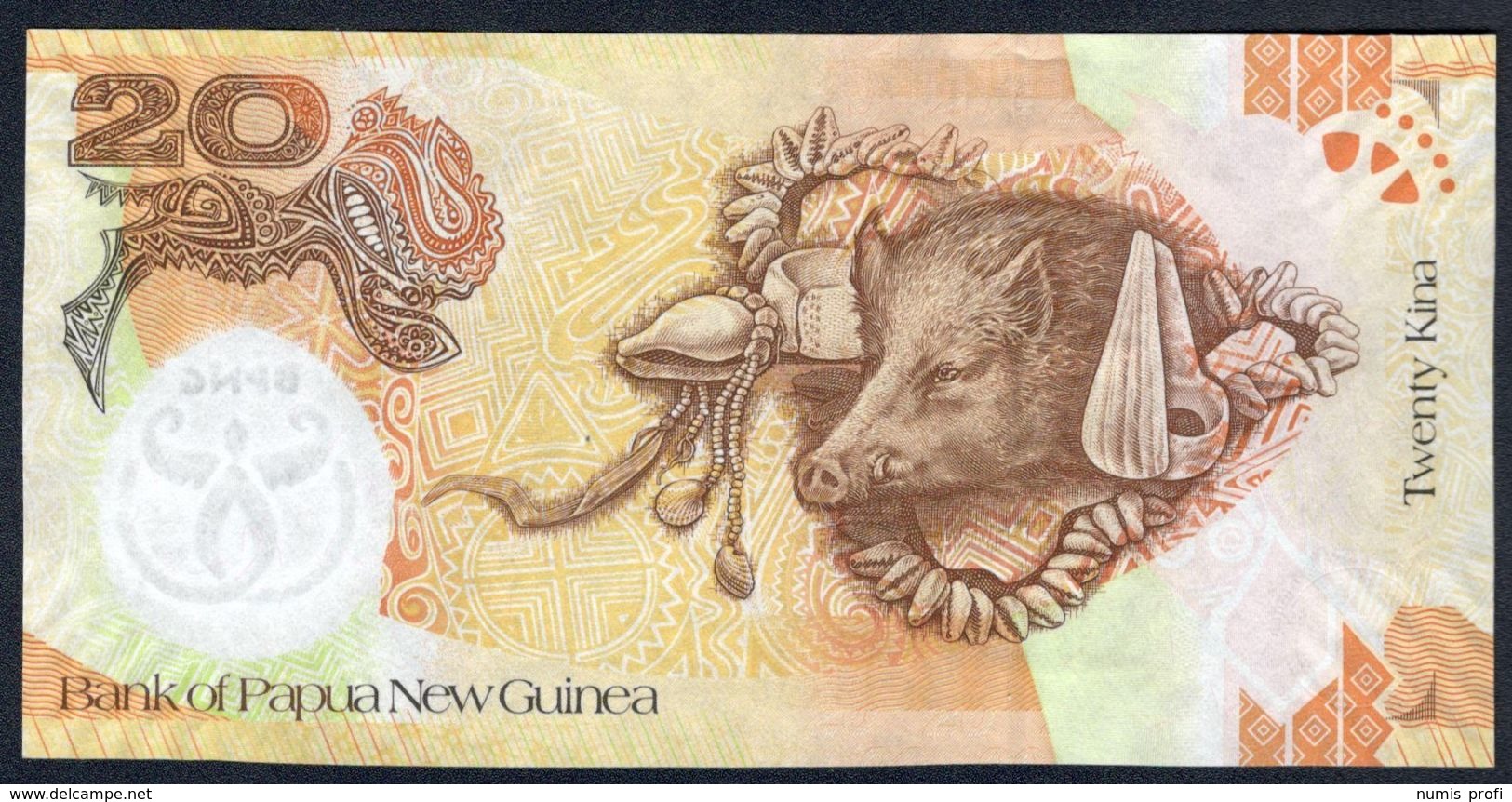 Papua New Guinea - 20 Kina 2008 - P36 - Papouasie-Nouvelle-Guinée