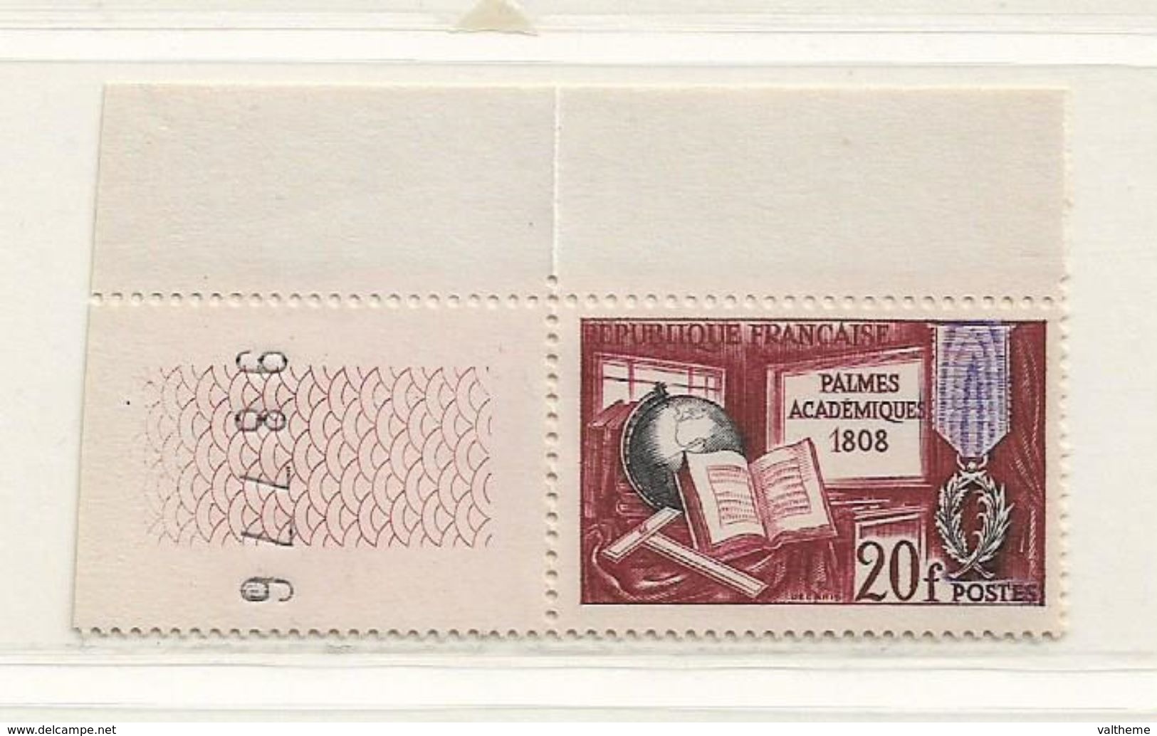 FRANCE ( FR -2423A ) 1959  N° YVERT ET TELLIER  N°  1190    N** - Neufs