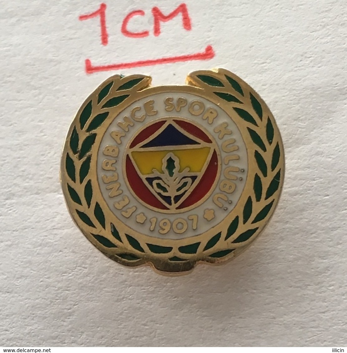 Badge (Pin) ZN006507 - Football (Soccer / Calcio) Turkey Fenerbahçe (Fenerbahce) Spor Kulübü - Football