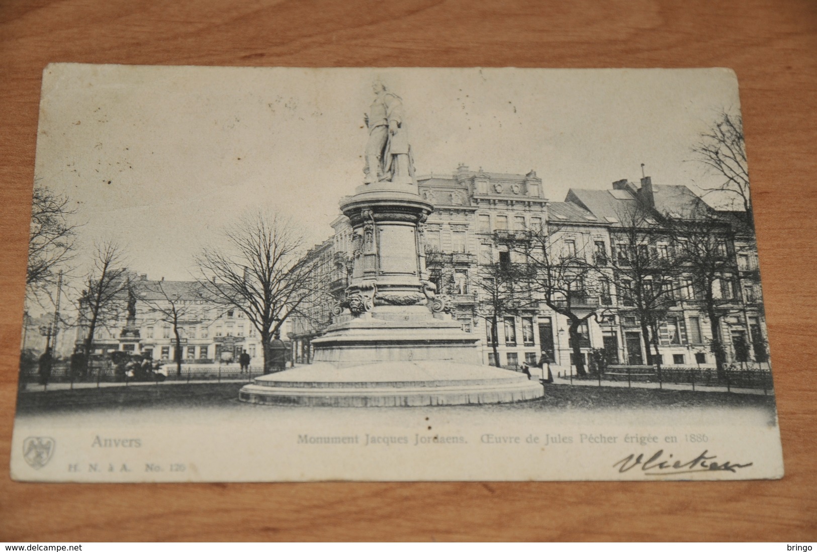 573- Anvers, Antwerpen - Monument Jacques Jordaens - Antwerpen