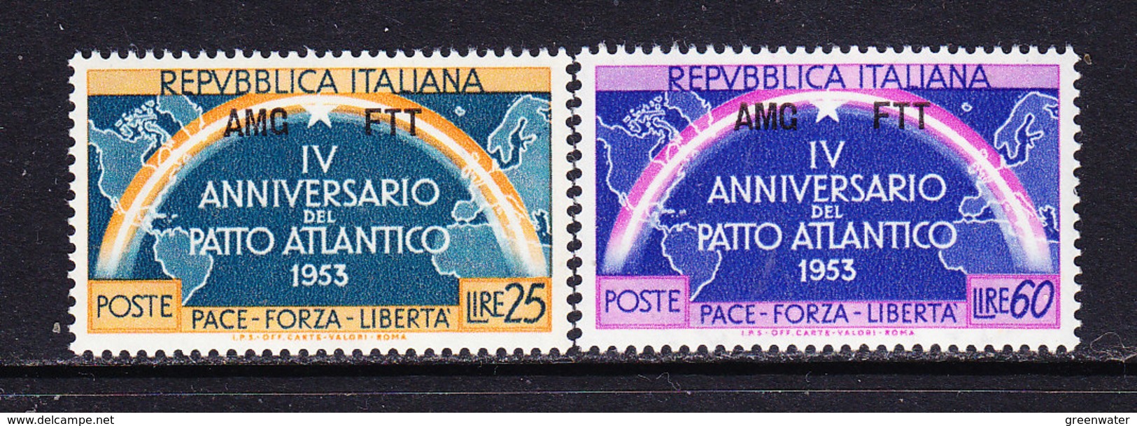 Triest  1953 Nato / Otan 2v  ** Mnh (ML101) - NAVO