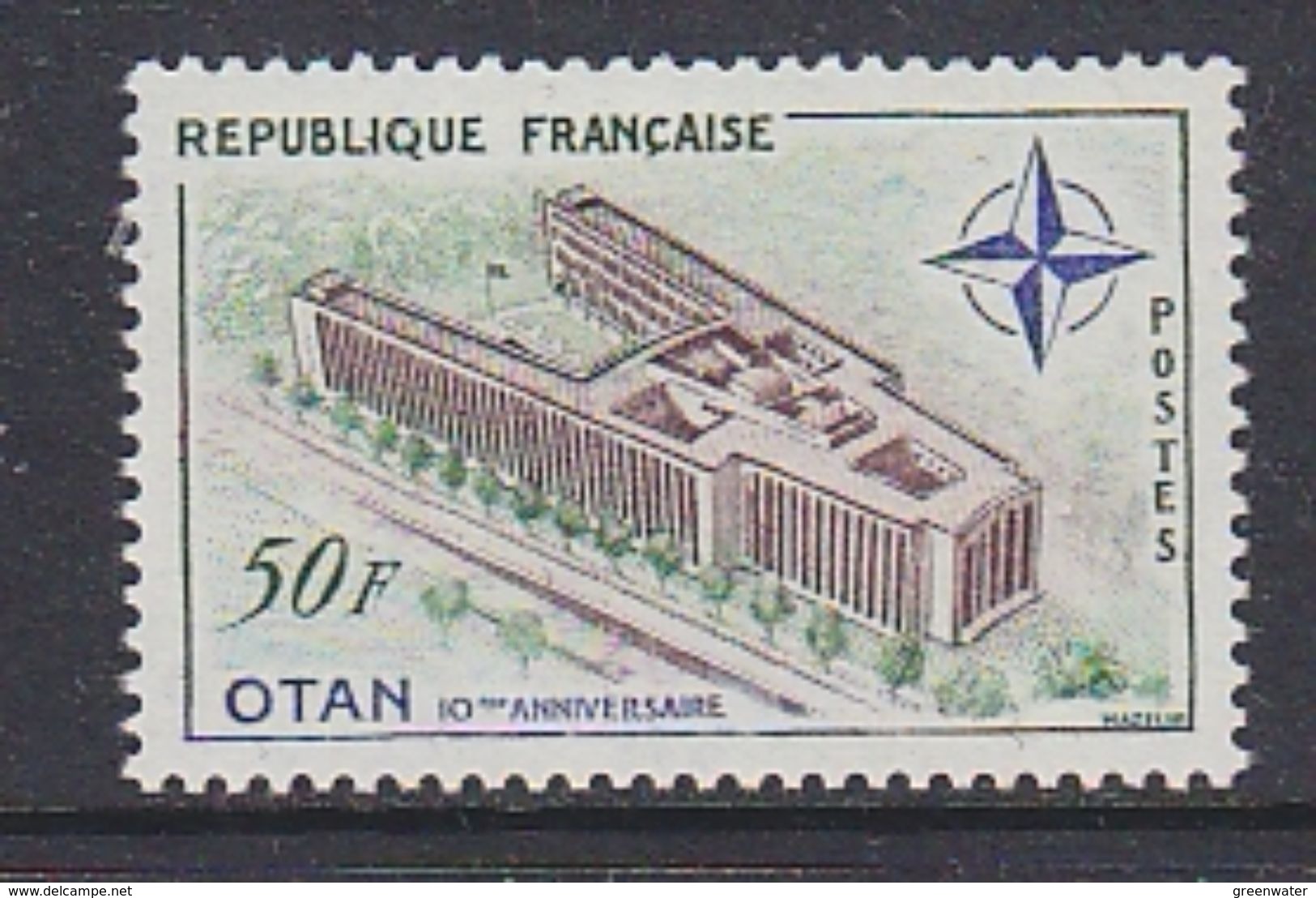 France 1959 NATO/OTAN 1v ** Mnh (ML101) - NAVO