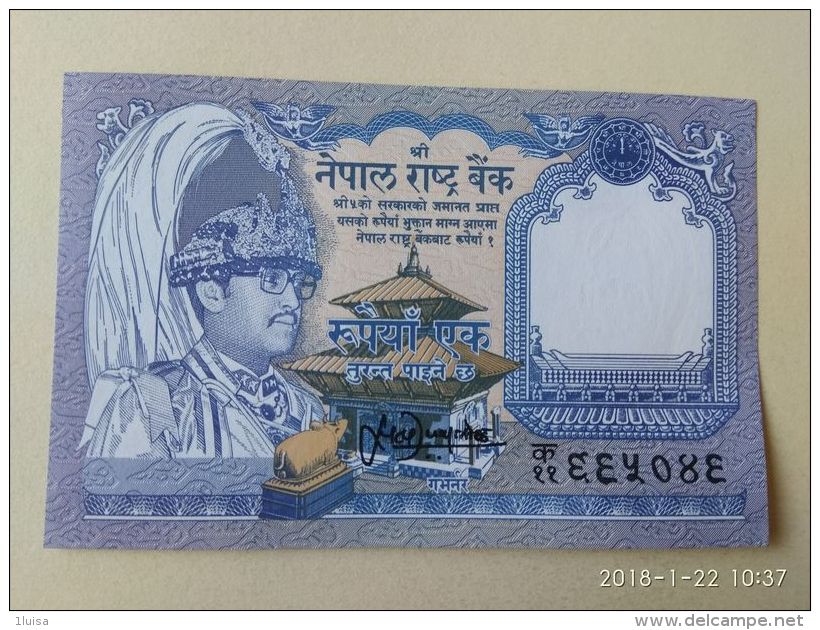 1 Rupee 1991 - Nepal