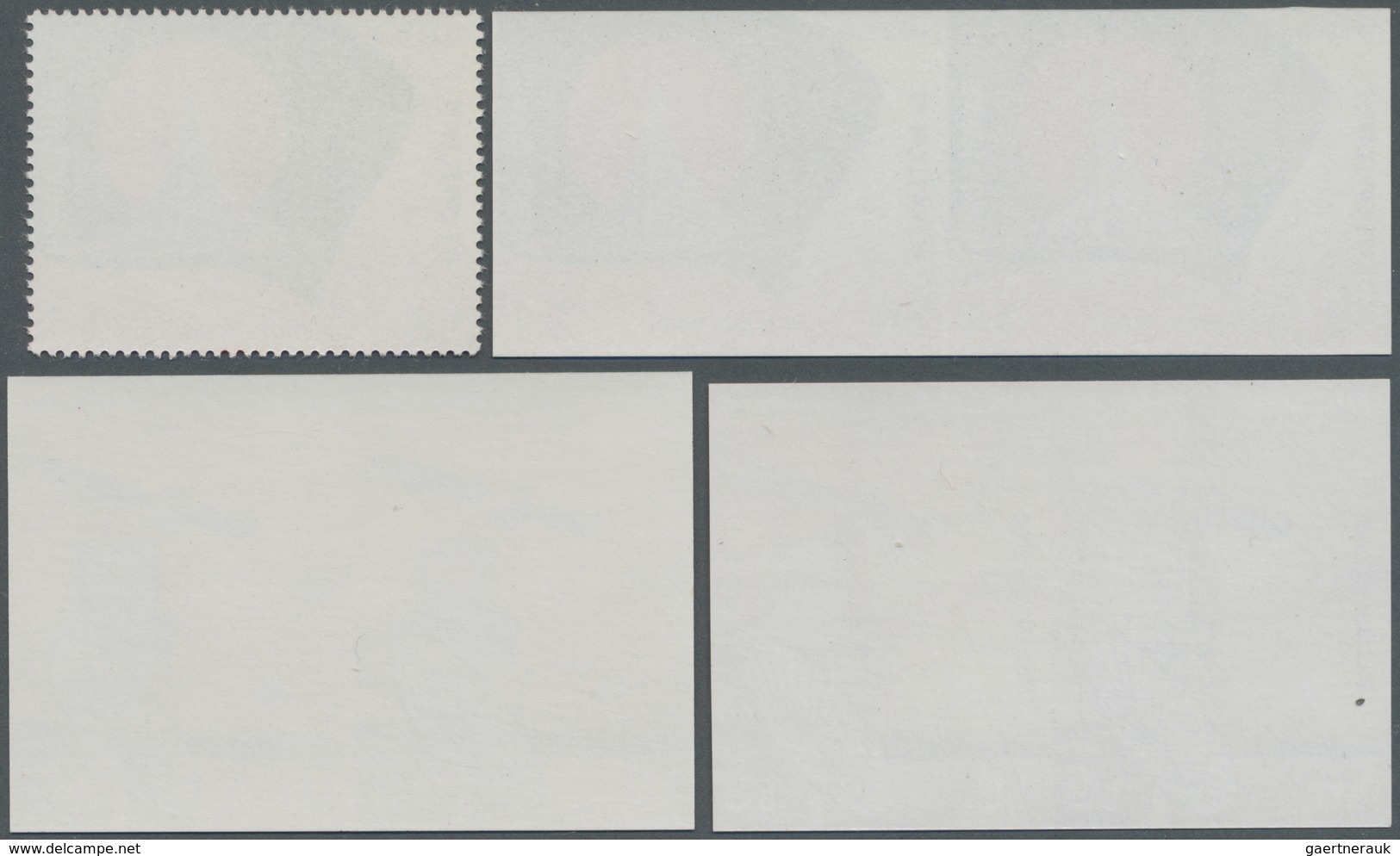 ** Bangladesch: 1999/2000, 5 Different Issues Mnh Varieties, Imperforated, Missing Colours Or Missing I - Bangladesh