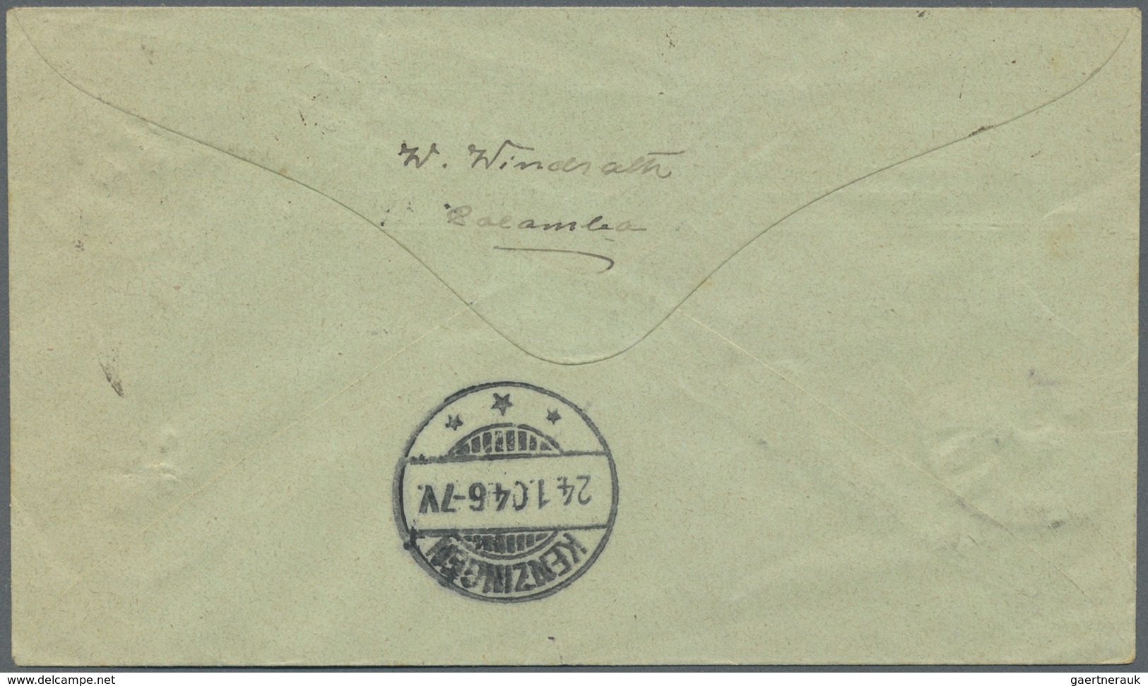 GA Ceylon / Sri Lanka: 1903/1904, QV 6 C. Letter Card As Well As 2 1/2 Cent "District Letter Envelope B - Sri Lanka (Ceylon) (1948-...)