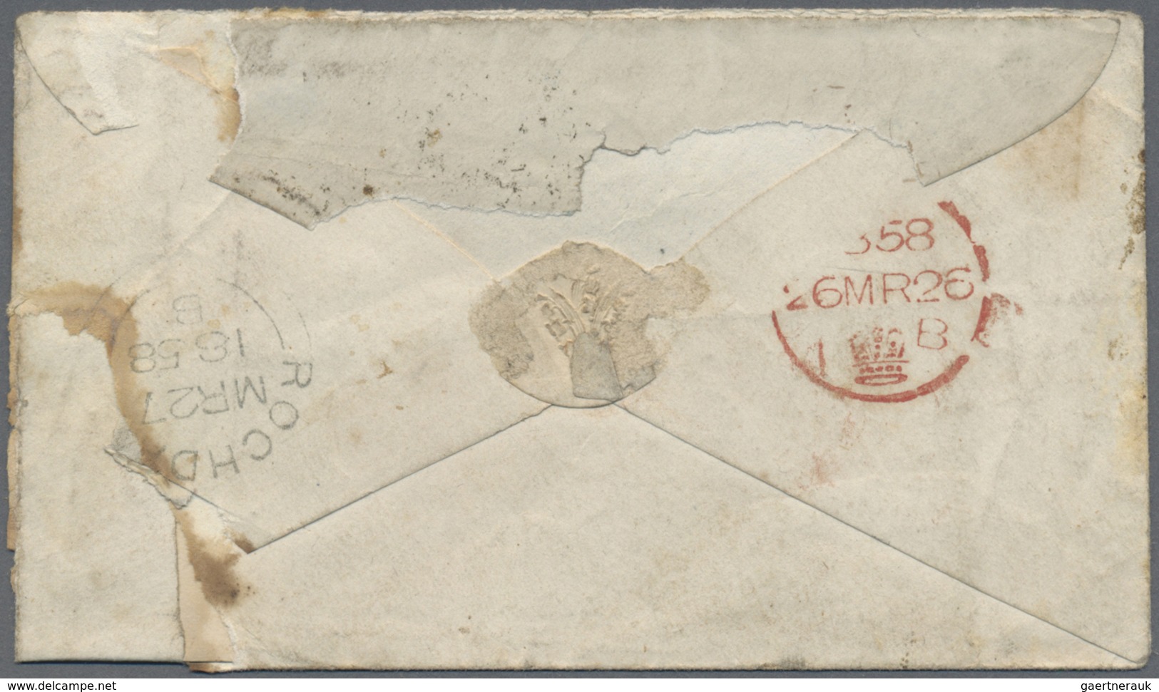 Br China: 1857-58 Correspondence From And To James Emmett On Board H.M.S. "Niger" At CANTON RIVER And I - Other & Unclassified