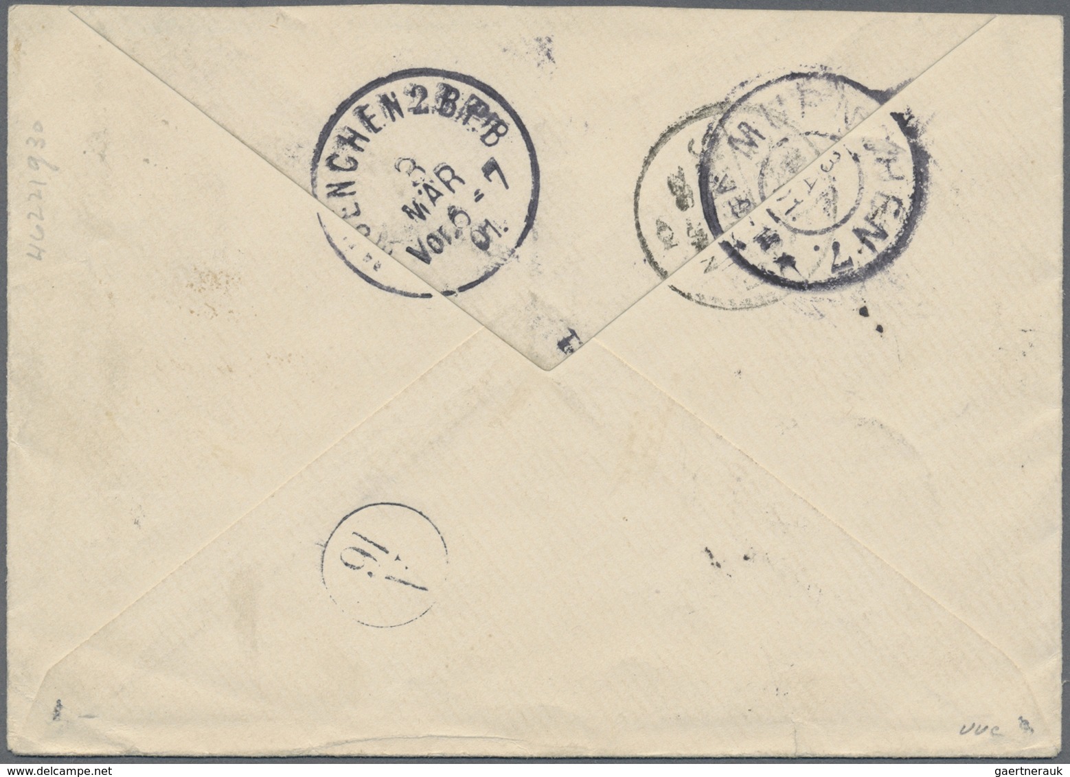 Br China: 1898, Coiling Dragon 1 C., 4 C. And 5 C. Tied Two Strikes Bisected Bilingual "KIUKIANG 25 JAN - Other & Unclassified