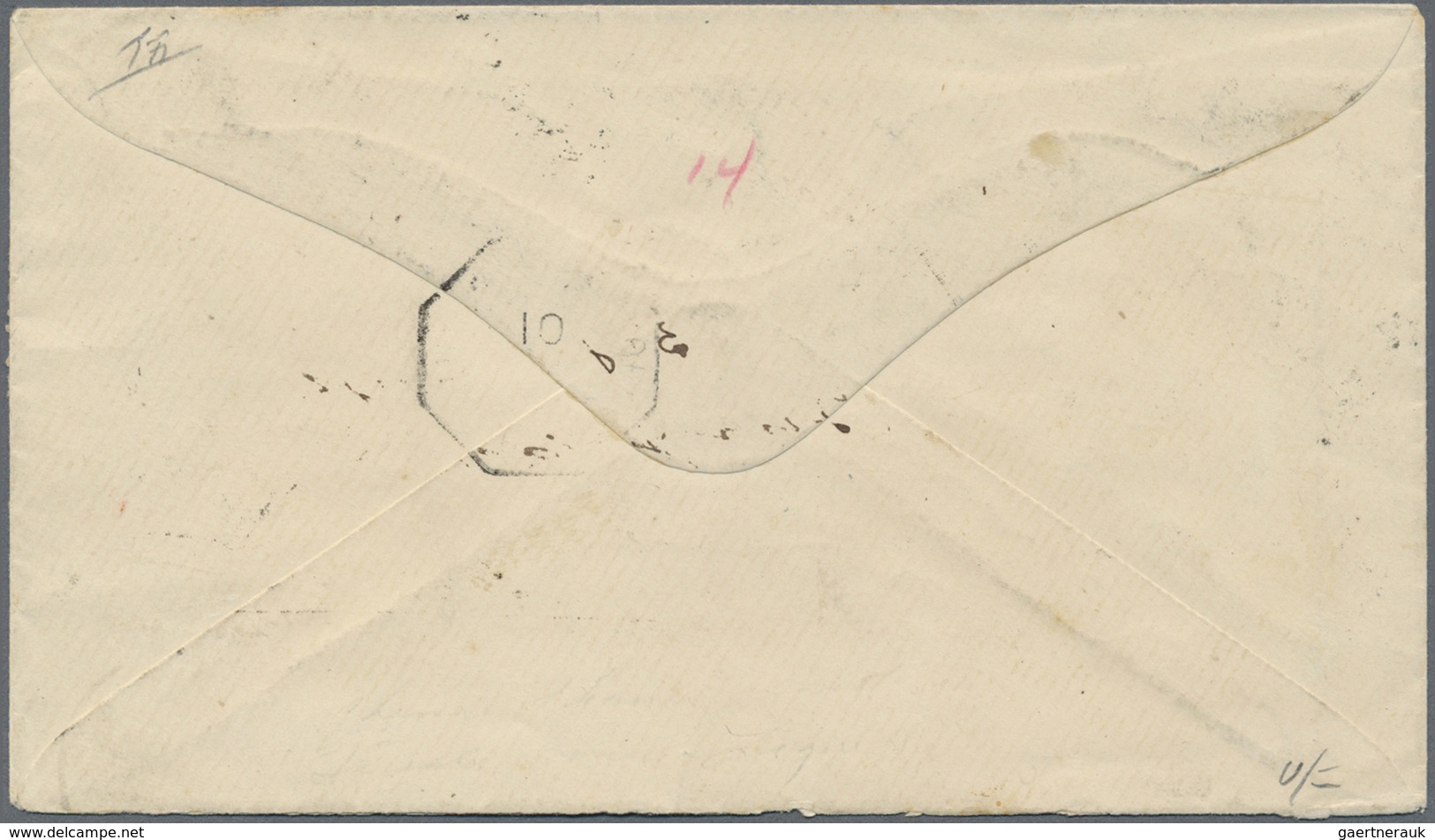 Br China: 1898, Coiling Dragon 10 C., A Horizontal Interleaving-paper Pair Tied By Bisected Bilingual " - Andere & Zonder Classificatie