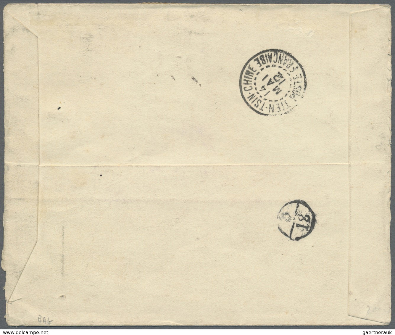 Br China: 1912, Customs Press Ovpt. 1 C. (vertical Pair), 2 C., 3 C., 4 C. (2), 5 C. Violet Tied "TIENT - Andere & Zonder Classificatie