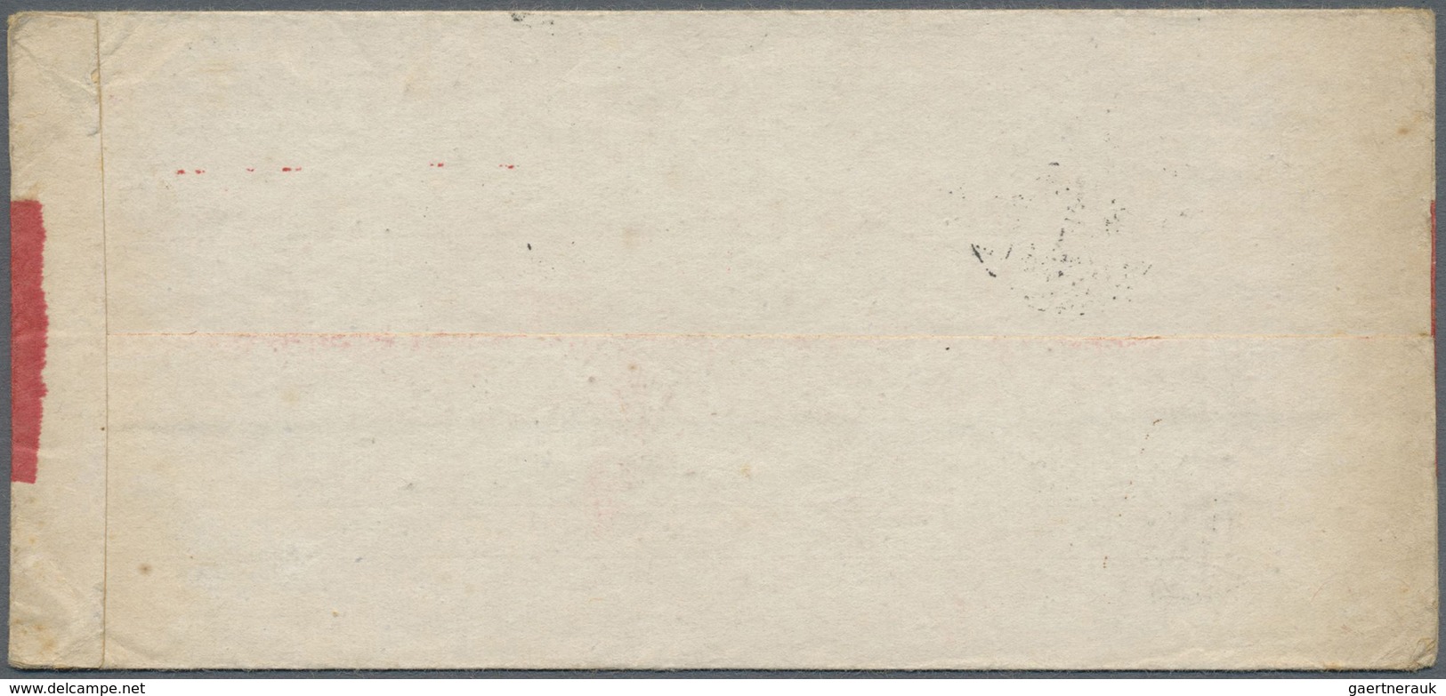Br China: 1923, Two Preprinted Red Band Cover From The "Cath. Mission Lanchow" As Printed Matter With J - Andere & Zonder Classificatie