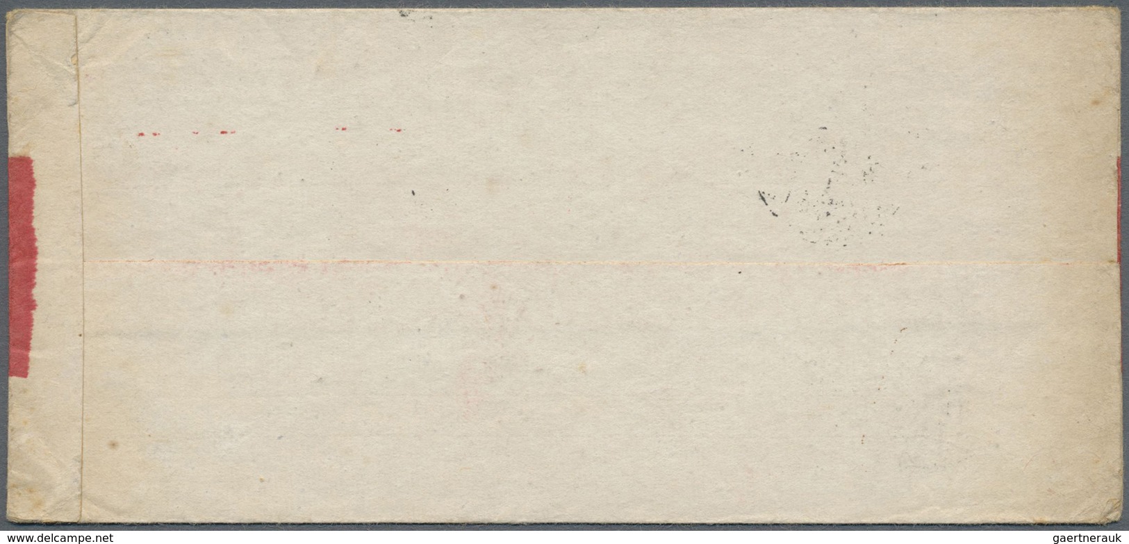 Br China: 1923, Two Preprinted Red Band Cover From The "Cath. Mission Lanchow" As Printed Matter With J - Other & Unclassified