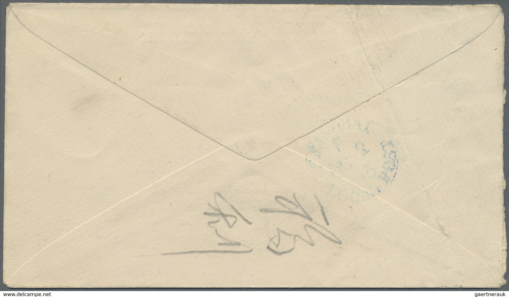 GA China - Lokalausgaben / Local Post: 1893 (Feb.) Chinese Local Posts: Shanghai, "Postage Paid 1 Cent" - Other & Unclassified