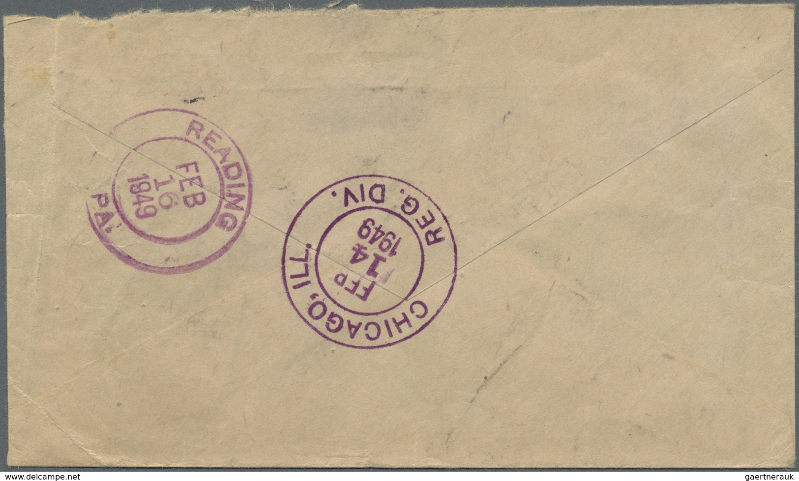 Br Hongkong - Besonderheiten: 1914/49, OHMS: Circular Framed "SERVICE/DES/POSTES" On OHMS Cover By GPO - Andere & Zonder Classificatie