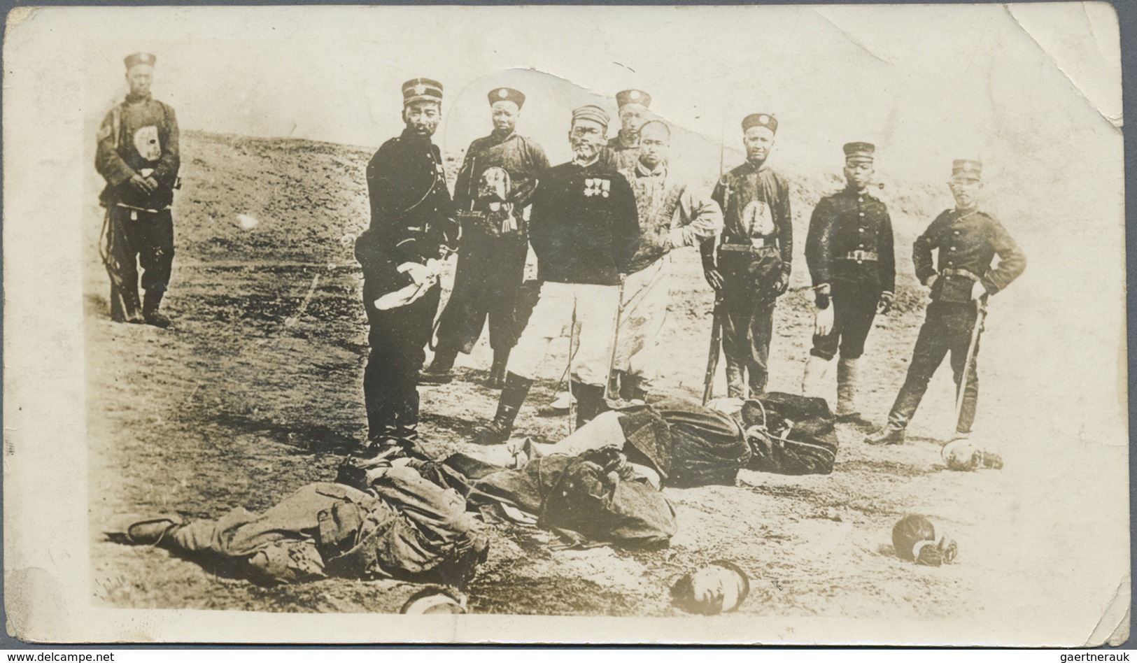 China - Besonderheiten: 1900/01 (ca.), Boxer Upheaval, Two Real Photos Showing Beheading Scenes With - Other & Unclassified