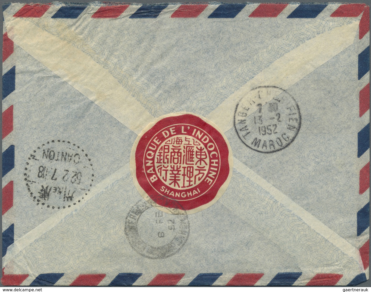 Br China - Volksrepublik: 1950/53, Five Air Mail Covers With Tien An Men Issues Inc. Four Registered To - Other & Unclassified