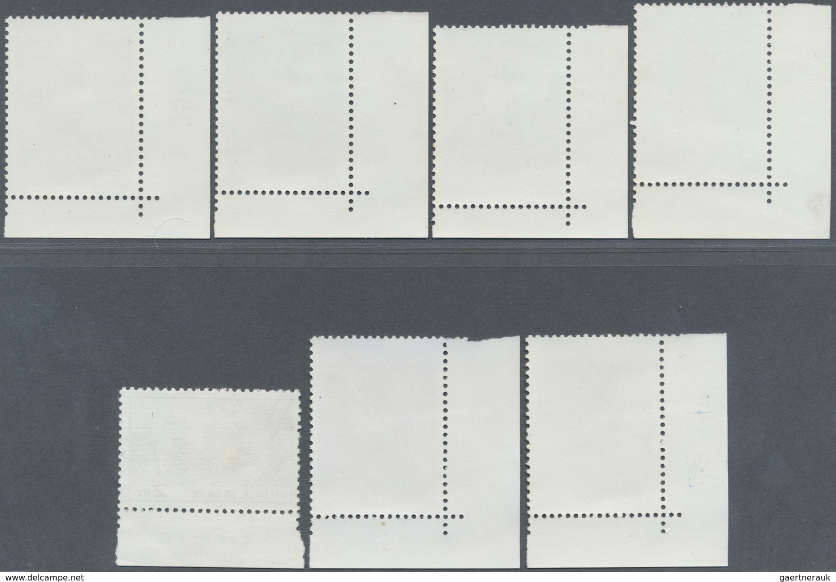 ** China - Volksrepublik: 1972/74, Four Sets And Single Definitive, Margin Or Corner Margin Copies, Som - Other & Unclassified