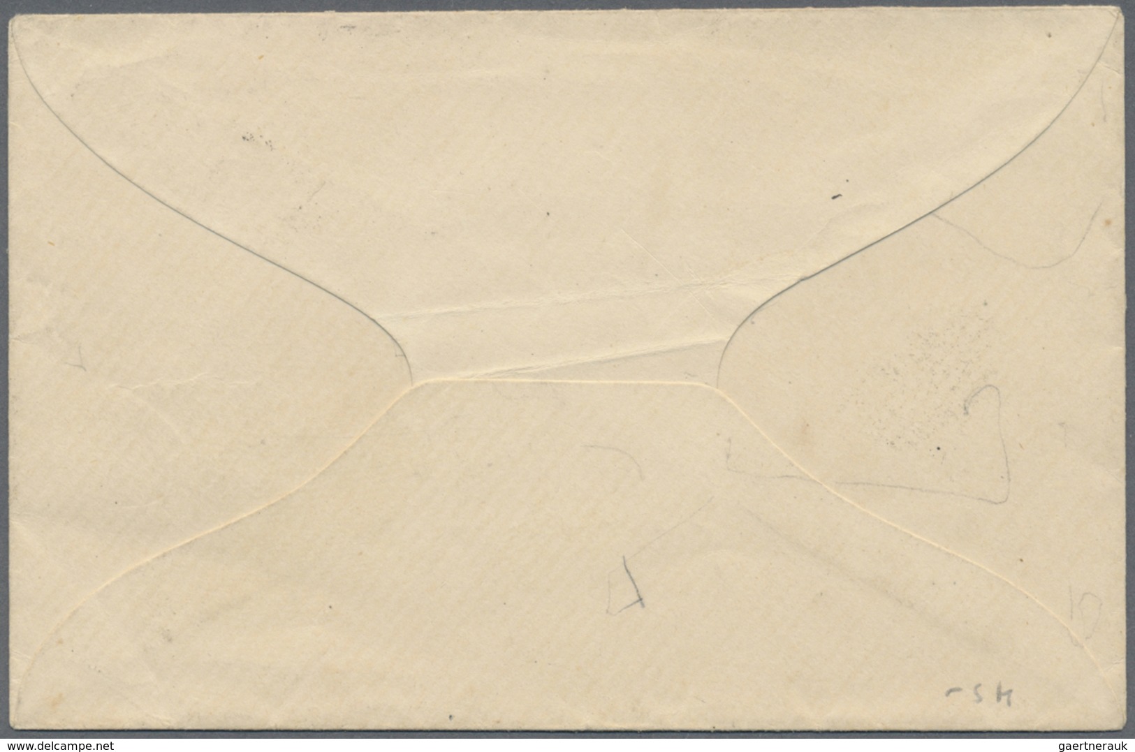 Br Französisch-Indochina: 1919. Envelope Addressed To Hanoi Bearing Indo-China SG 54, 5c Green Tied By - Brieven En Documenten