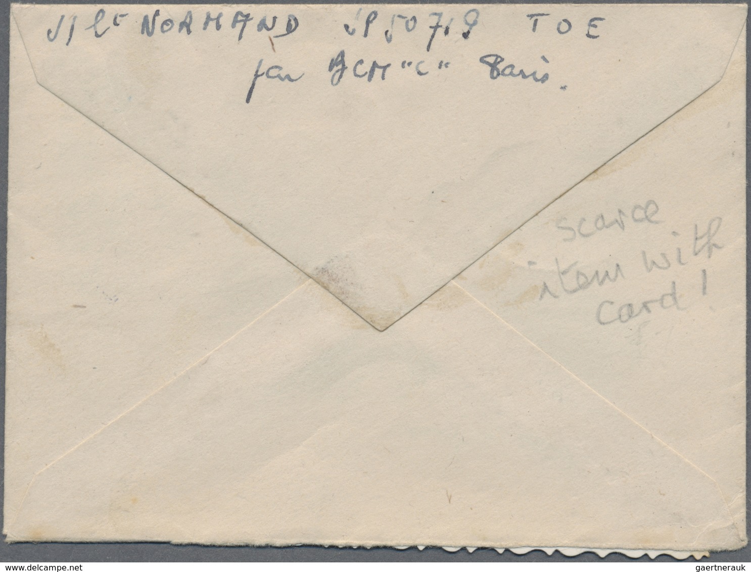 Br Französisch-Indochina: 1951. Envelope Endorsed 'B.P.M. 719' Written From Phnom-Penh Addressed To Eng - Brieven En Documenten
