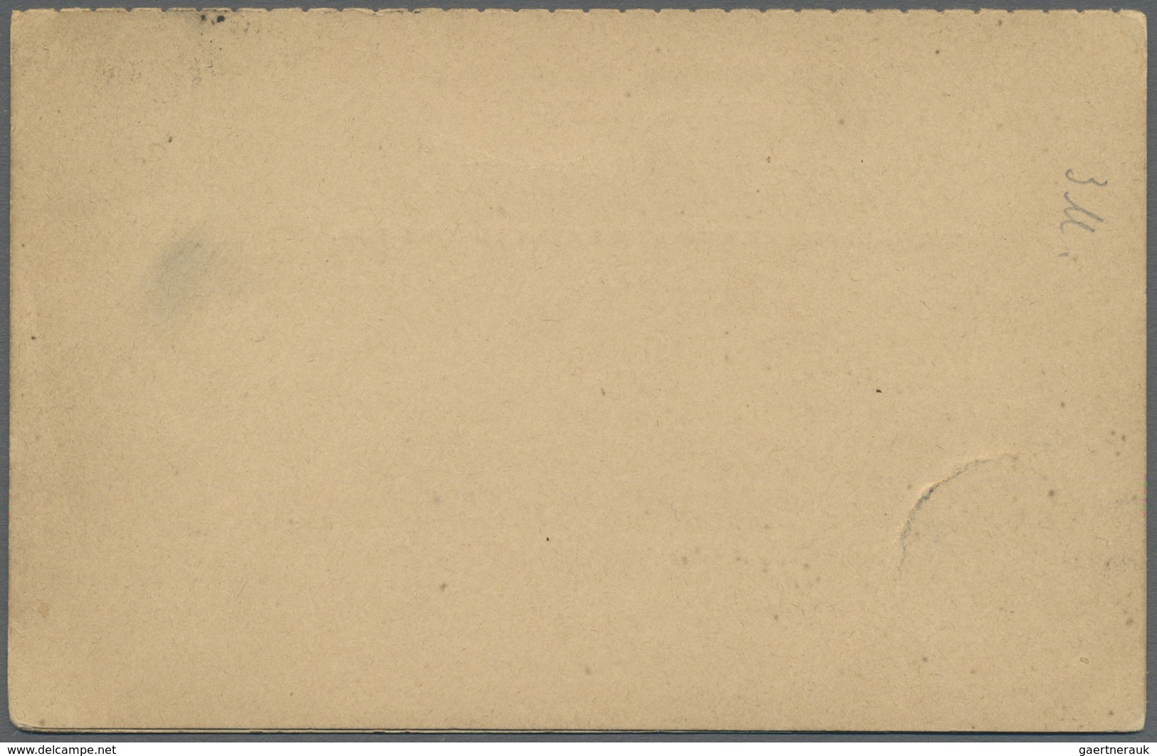 GA Hongkong - Ganzsachen: 1901, UPU Reply Card QV 4 C./3 C+4 C./3 C., Surcharge Running NW-SE, Canc. "V - Postal Stationery