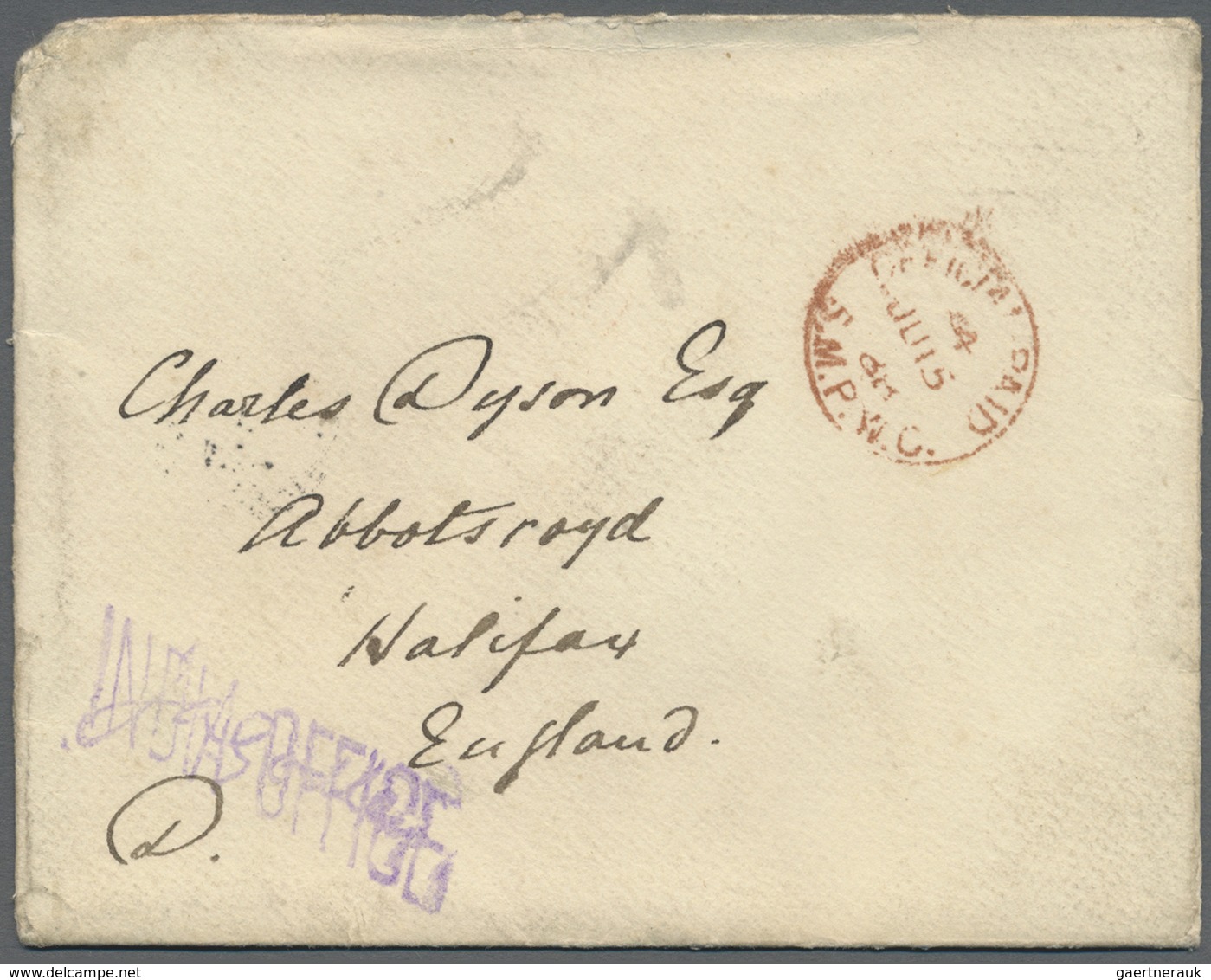Br Indien: 1888 "Lord Dufferin, Viceroy Of India": Letter + Cover From The Viceregal Lodge (Rashtrapati - Andere & Zonder Classificatie