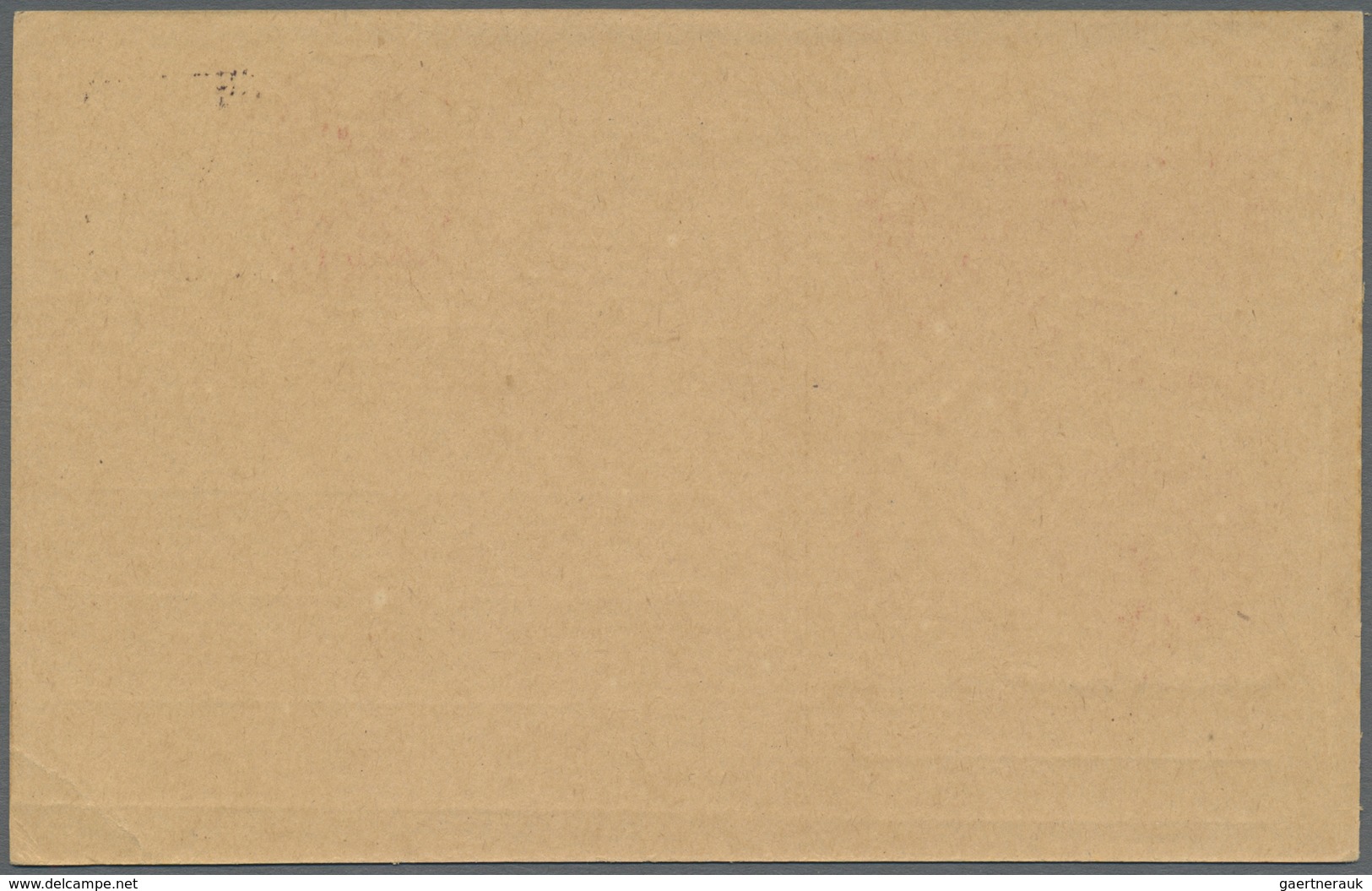 GA Indonesien - Vorläufer: 1946 (ca.), West Sumatra, Stationery Card With Boxed "BEA/DIBAJAR" Hs., Unus - Indonesië