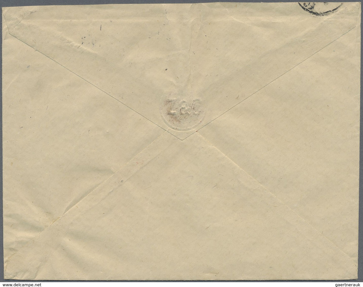 Br Japan: 1883/88,  Merian Correspondence: Two Covers To Basel/Switzerland, UPU-Koban 5 S. Pair Tied 4- - Other & Unclassified