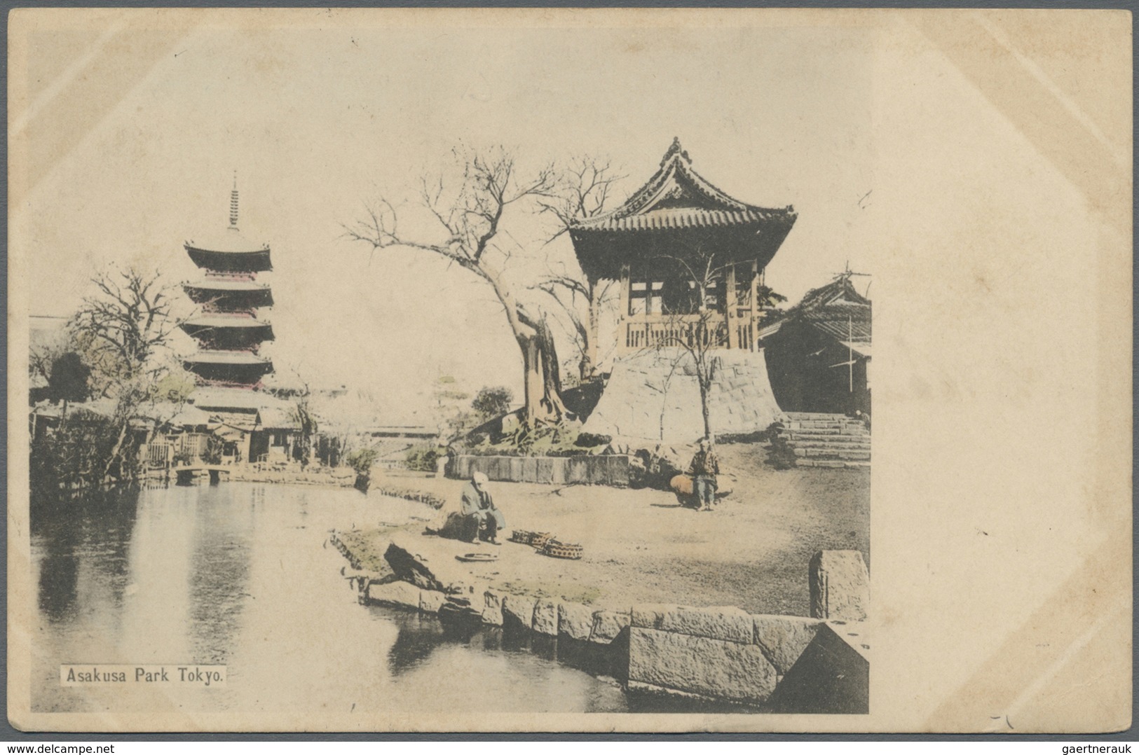 Br Japan: 1903. Picture Post Card Of 'Asakusa Park, Tokyo' Addressed To Manila Bearing Yvert 99, 4s Ros - Other & Unclassified