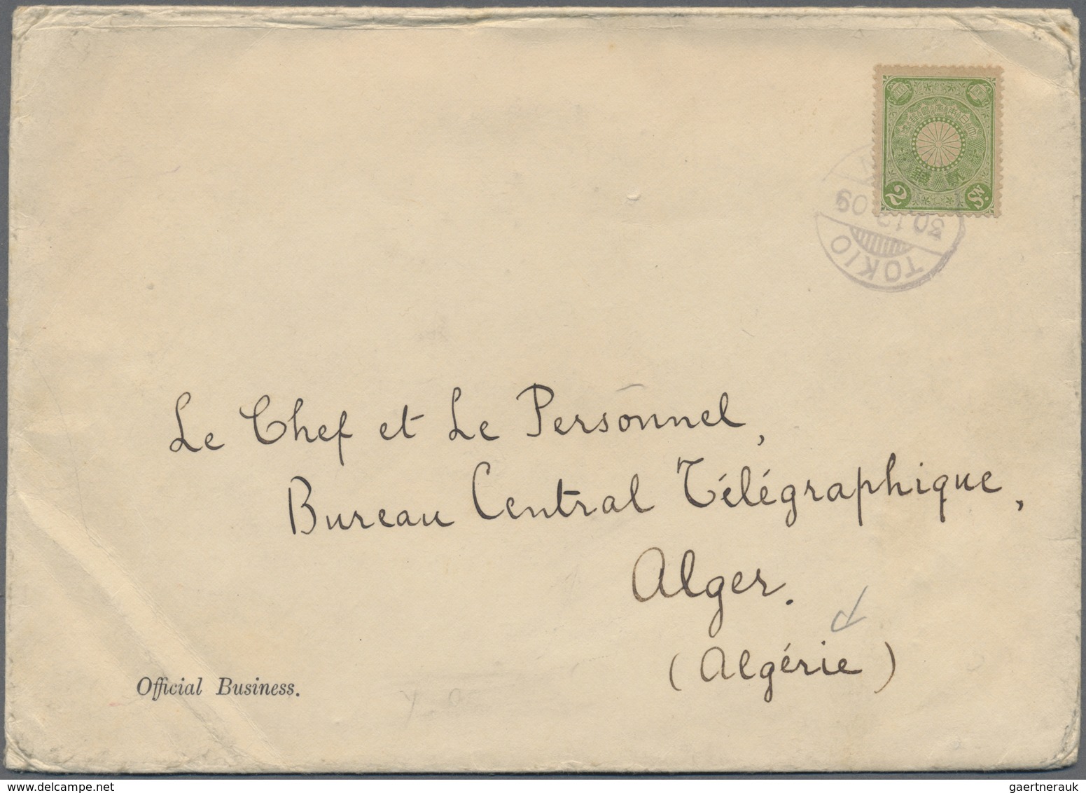 /Br Japan: 1904/40, ppc (4) and printed matter envelope (1, by Tokyo post office) all used foreign inc.