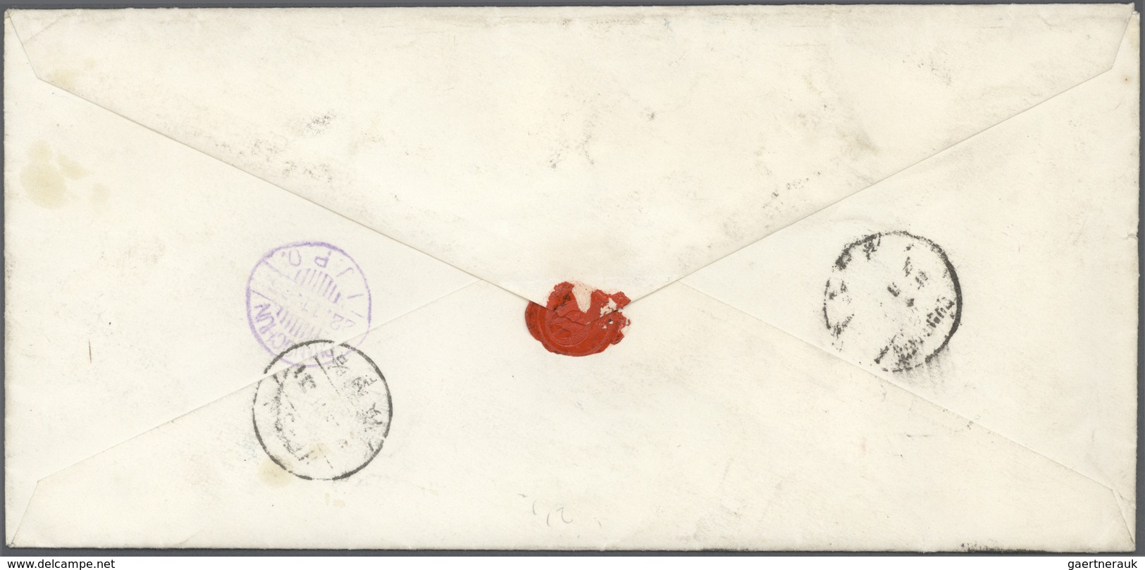 Br Japanische Post In Korea: 1925. Registered Envelope Written From Seoul Addressed To Sweden Bearing ' - Military Service Stamps