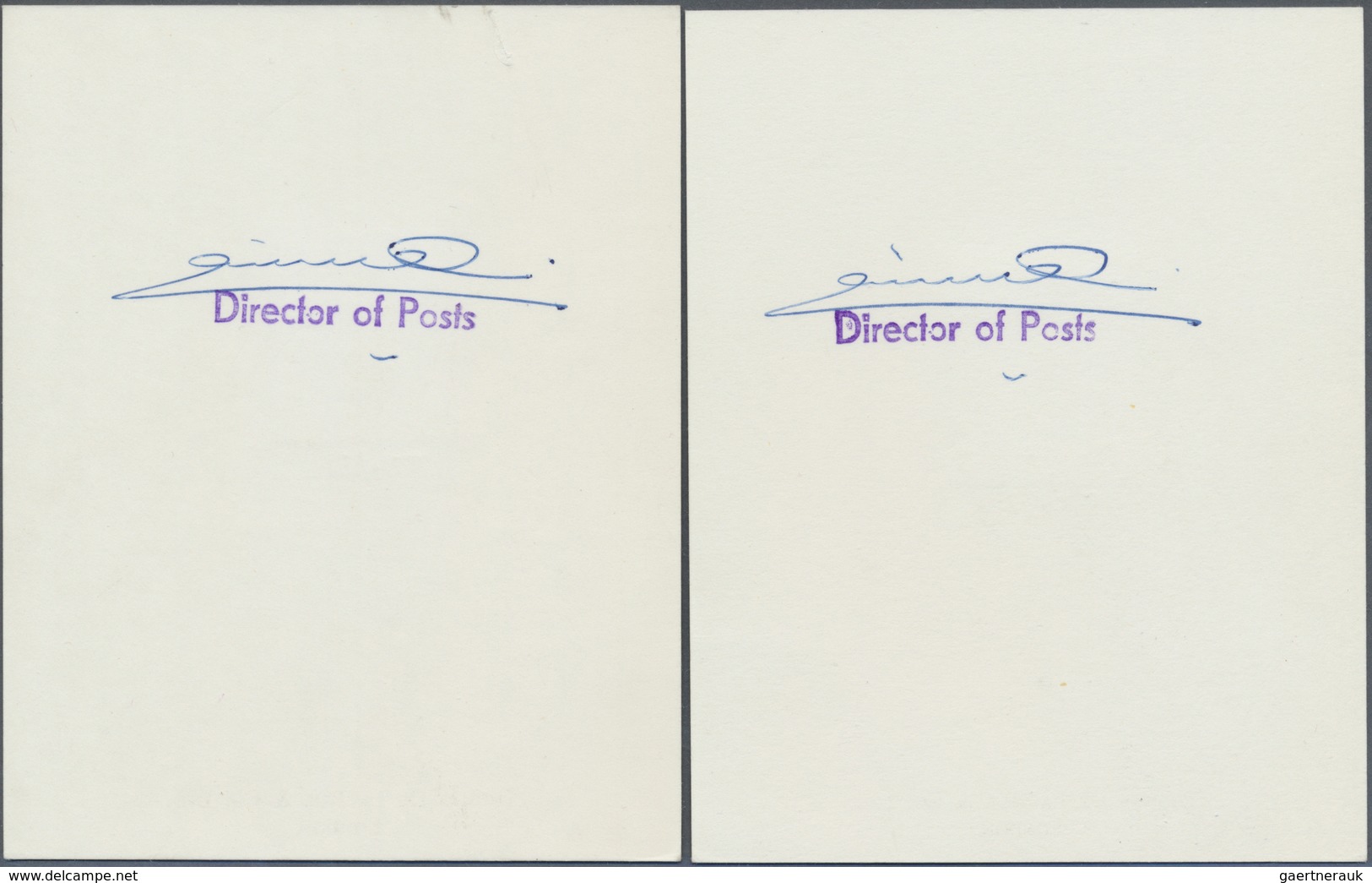 Kuwait: 1969, Amir Sheikh Sabah issue 8f-90f. Imperforate final proofs, as submitted and approved, o