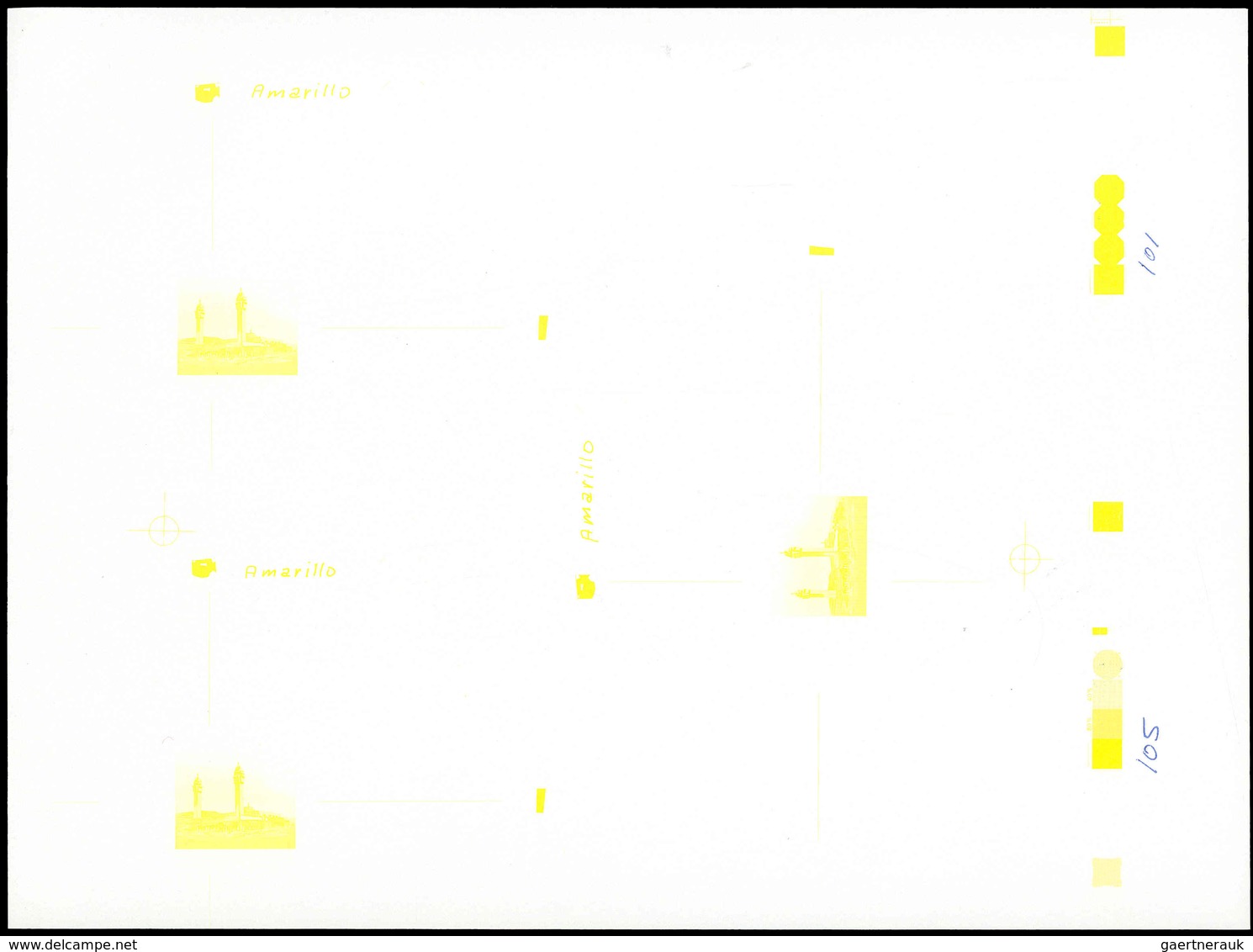 ** Kuwait: 1989, PILGRIMAGE TO MECCA - 12 items; triple collective, progressive single die proofs for t