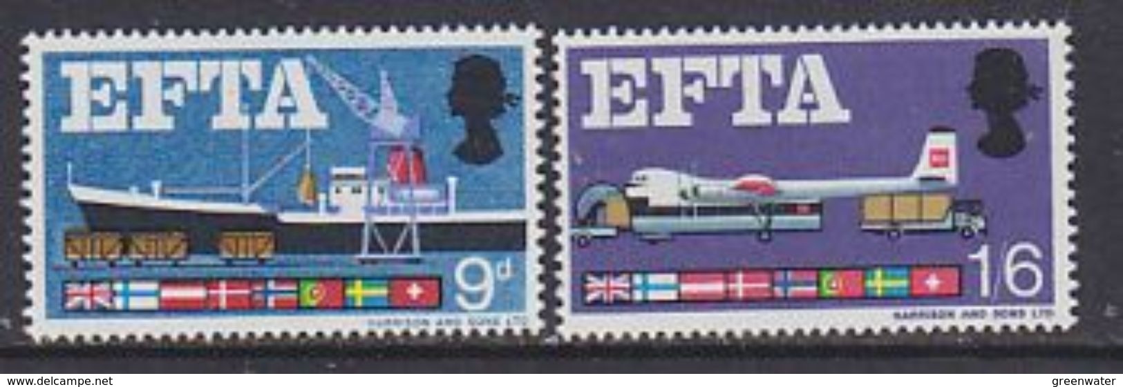Great Britain 1967 Efta 2v ** Mnh (ML102) - Ongebruikt