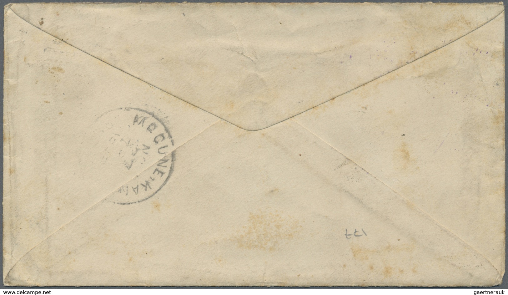 Br Philippinen: 1899. Military Mail Envelope (small Faults) From The Kansas Volunteers In The Spanish/A - Filippijnen