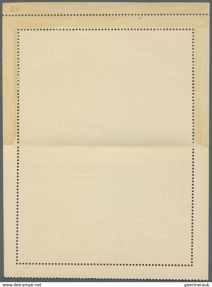 GA Portugiesisch-Indien: 1912/13, Letter Card Reply ("RESPOSTA") 1 T. Canc. "NOVA GOA 22 MAR 12"; And L - Portugees-Indië