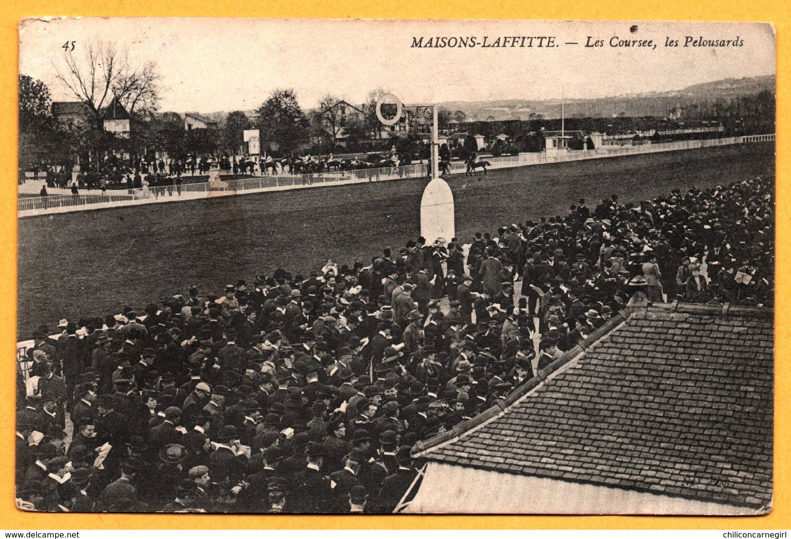 Maisons Laffitte - Les Courses - Les Pelousards - Chevaux - Très Animée - 1910 - ND PHOT. - Maisons-Laffitte