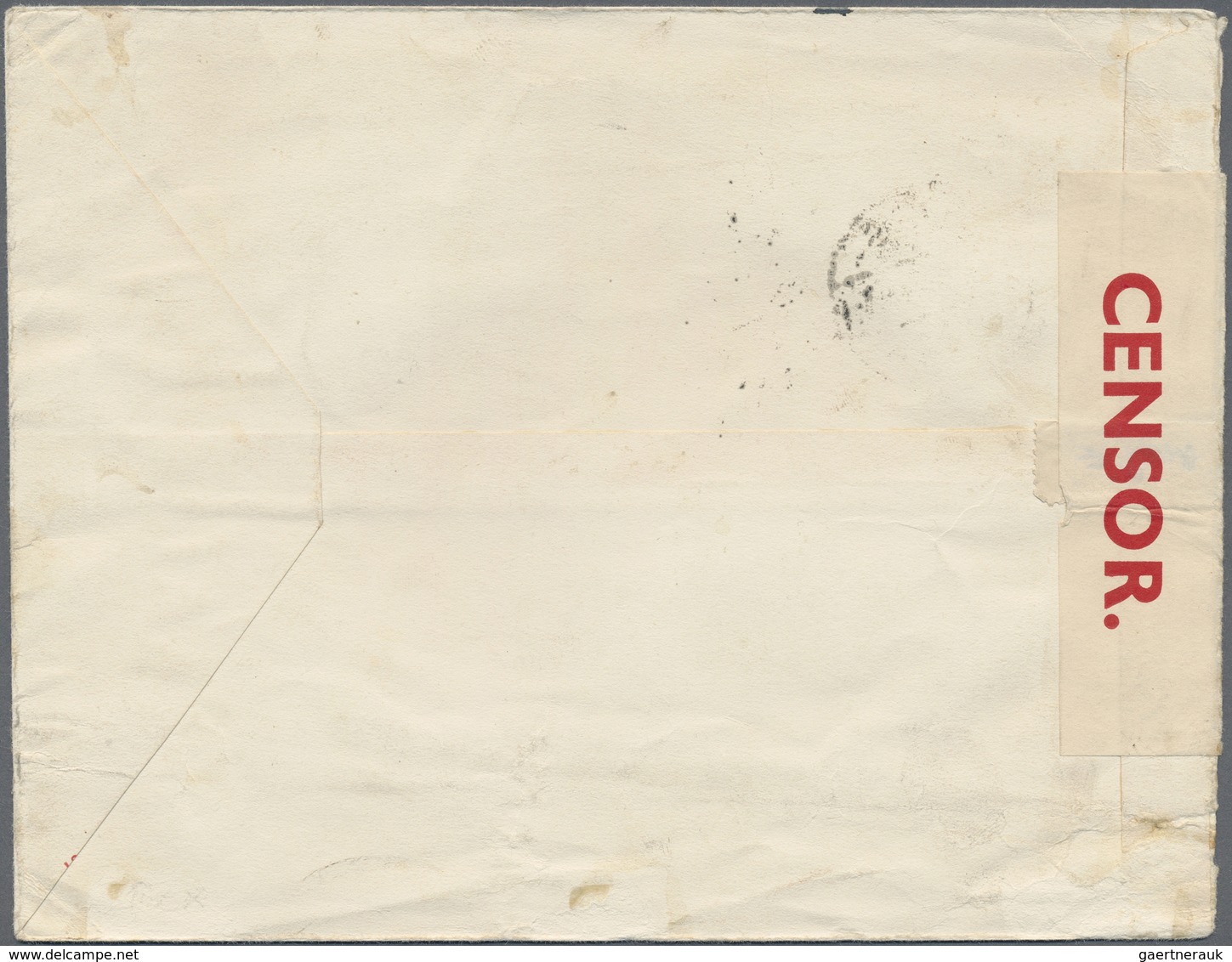 Br Aden: 1942. Envelope Addressed To London Bearing Yemen Yvert 13, 6b Violet-blue Tied By Sanaa Date S - Yemen