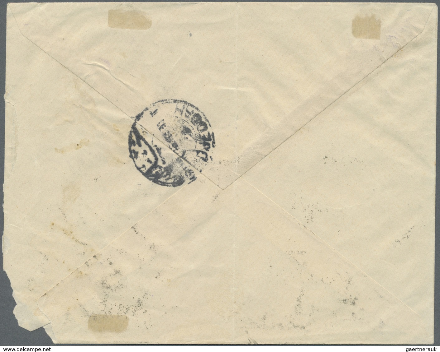 Br Saudi-Arabien - Stempel: 1916, Stampless Cover Tied By Octogonal "MEKKE 2 - 30/8/16" Ds. (Uexkull Ty - Saoedi-Arabië