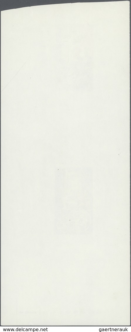 ** Schardscha / Sharjah: 1968, History Of Olympic Games, 25dh. And 1.50dh., Imperforate Combined Proof - Sharjah