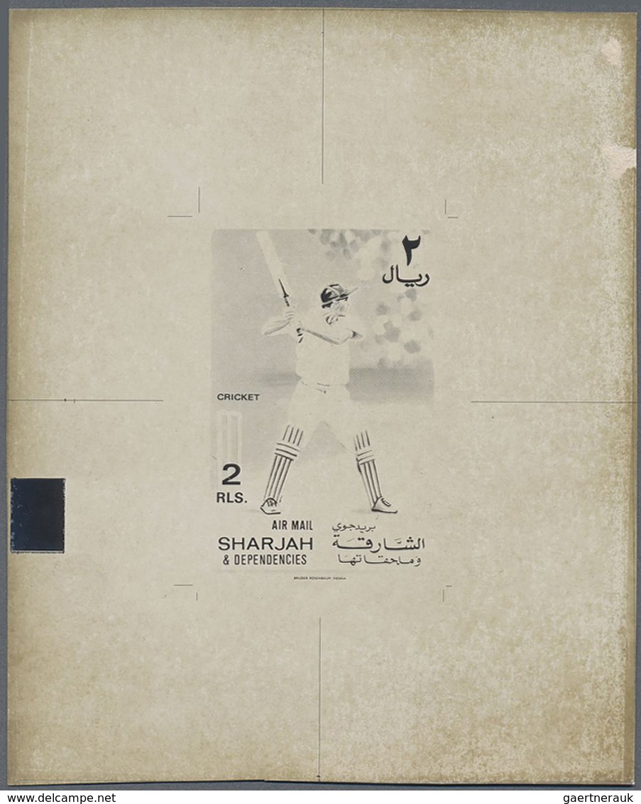 (*) Schardscha / Sharjah: 1971, Sports (golf, Basketball, Tennis, Table Tennis And Cricket) Complete Set - Sharjah