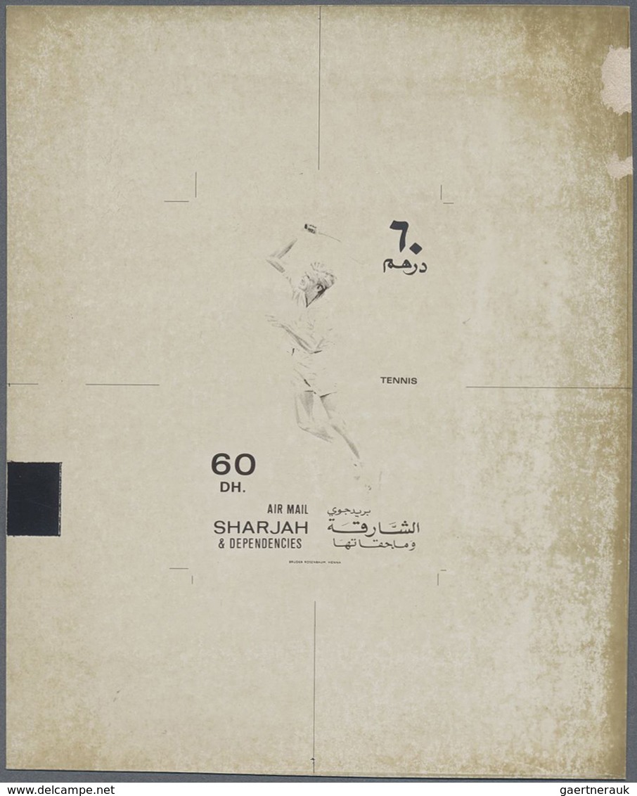 (*) Schardscha / Sharjah: 1971, Sports (golf, Basketball, Tennis, Table Tennis And Cricket) Complete Set - Sharjah