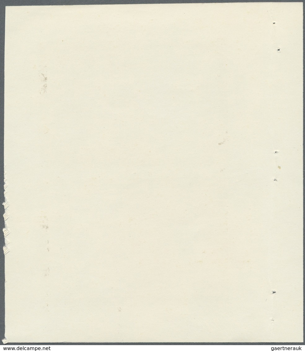 ** Schardscha / Sharjah: 1972, Scientists Galilei 1r. and Edison 3r. printed together in sheet form in