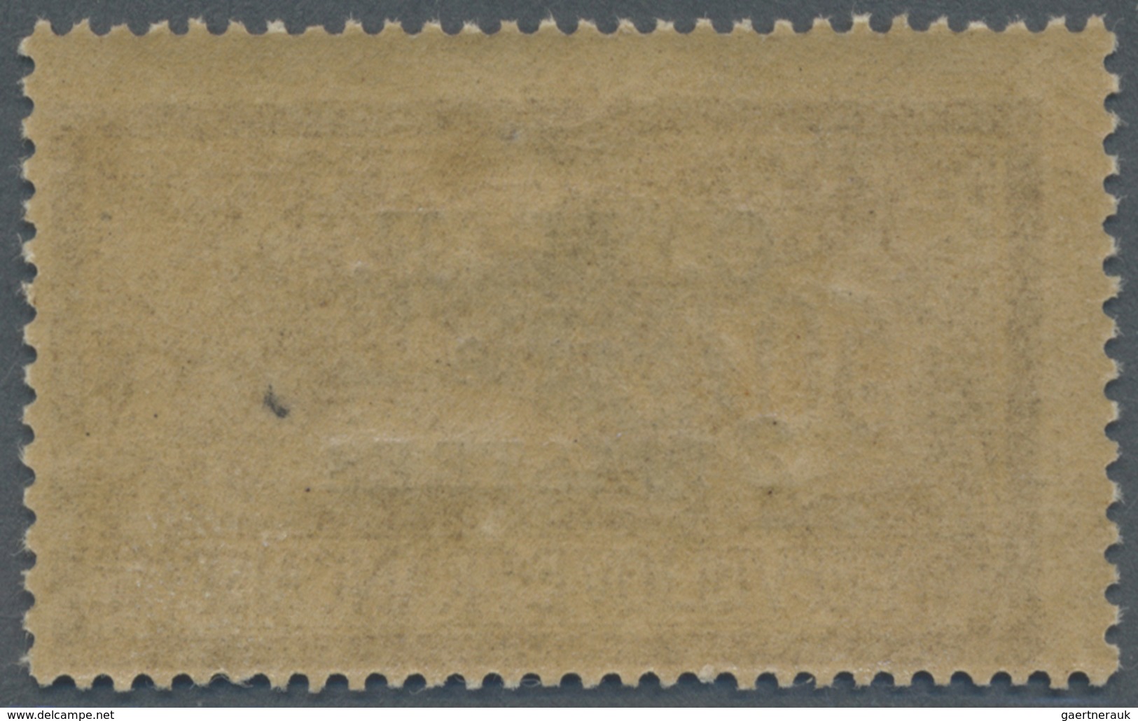 ** Syrien: 1921, 2.50pi. On 50c. Brown/blue Showing Variety "Missing 50 Of Surcharge", Unmounted Mint ( - Syrië