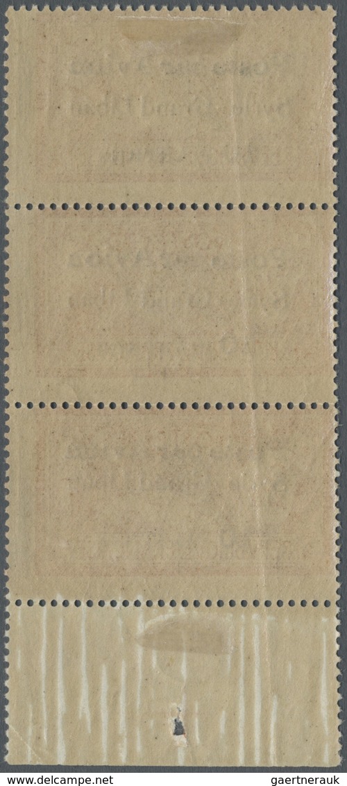 **/* Syrien: 1923, Airmails "Syrie-Grand Liban", Wide Spacing 3¾mm, 10pi. On 2fr. Orange/blue, Vertical S - Syrië