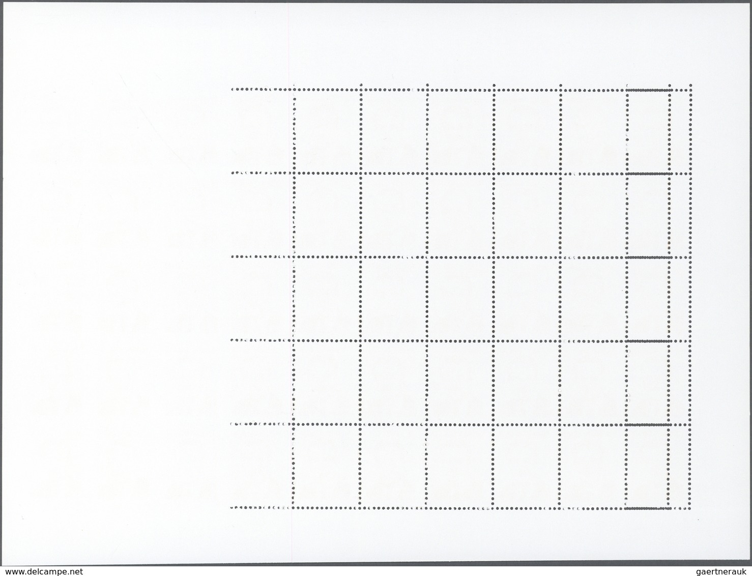 ** Syrien: 1995, £500 Orange, Completely Misperforated Sheet Of 50 Stamps (misplaced Strike Of Perforat - Syrië