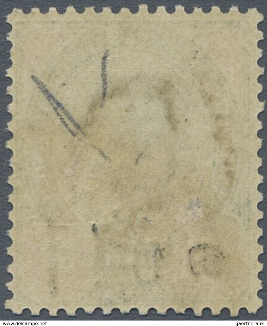 O Thailand: 1889, 1 Att. On 2 Att. Green Carmine Clear "Bangkok" Cancelled, Fine And Fresh, Michel Cat - Thailand