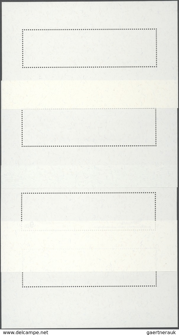 ** Thailand: 1997. Progressive Proof (11 Phases Inclusive Original) For The Souvenir Sheet "Christening - Thailand