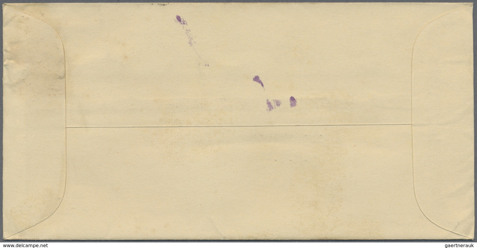 GA Thailand - Ganzsachen: 1935: Postal Stationery Envelope 15s. Blue, Issued In 1928, Overprinted And F - Thailand